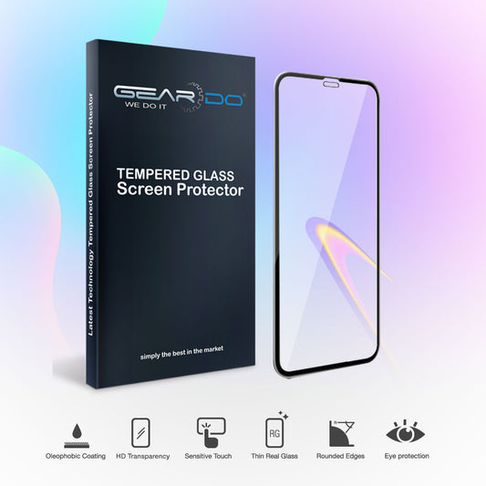 Premium Geardo iPhone X | XS | 11 Pro Tempered Glass
