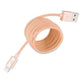 HOCO MICRO USB TO USB METAL KNITTED CABLE ( 1.2M ) UPM05