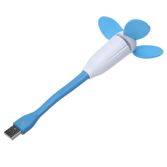 HOCO USB Fan F3 Bamboo Dragonfly Blue