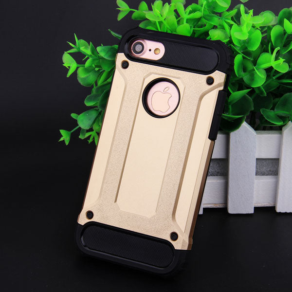 iPhone 7/ 8/ SE 2020/ SE 2022 Shockproof Protective Armor Rugged Case - Gold