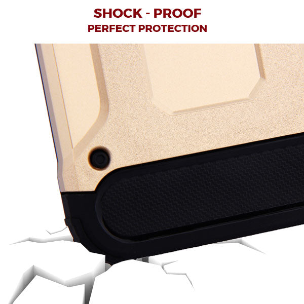 iPhone 7/ 8/ SE 2020/ SE 2022 Shockproof Protective Armor Rugged Case - Gold