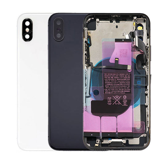 Full Back Cover Assembly with Parts for iPhone X