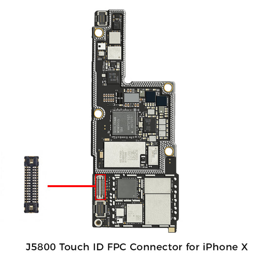 iPhone X J5800 Touch ID FPC Connector