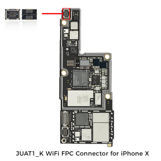 iPhone X JUAT1_K WiFi FPC Connector