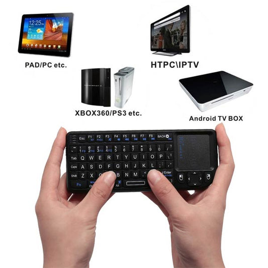 Keyboard Wireless Rii RT-MWK01 X1