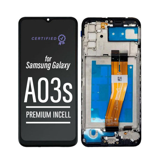 Premium Incell LCD Touch Screen + Frame For Galaxy A03S A037