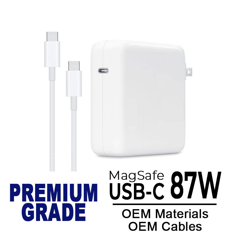 MagSafe USB-C Power Adapter (87W) with Cable for Apple MacBook Pro | MacBook Air