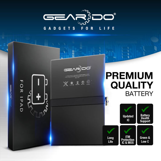 Premium Geardo Battery replacement for iPad Pro 9.7 7306mAh