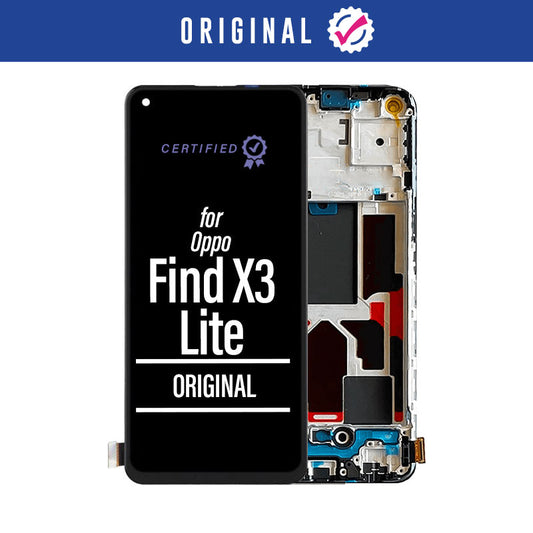 LCD Digitizer + Frame Replacement  for Oppo Find X3 Lite/ Reno5