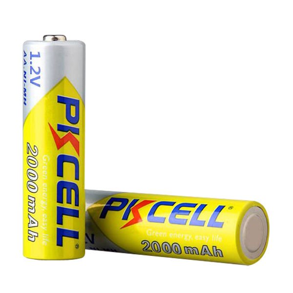 Pkcell Ni-Mh AA 2000mAh 1.2V 2pcs pack