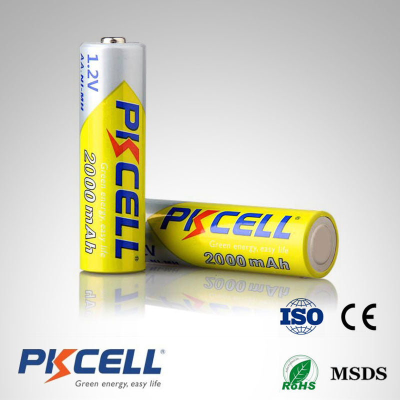 Pkcell Ni-Mh AA 2000mAh 1.2V 2pcs pack