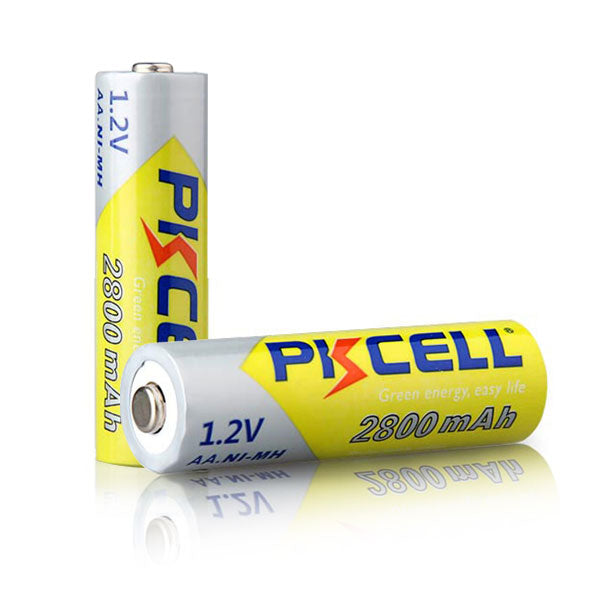 Pkcell Ni-Mh AA 2800mAh 1.2V 2pcs pack