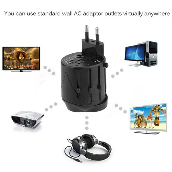 Universal Travel Adapter AU-UK-US-EU