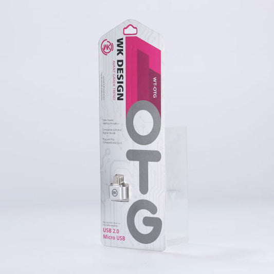 USB Type-A to Micro USB  Adapter OTG WK Design