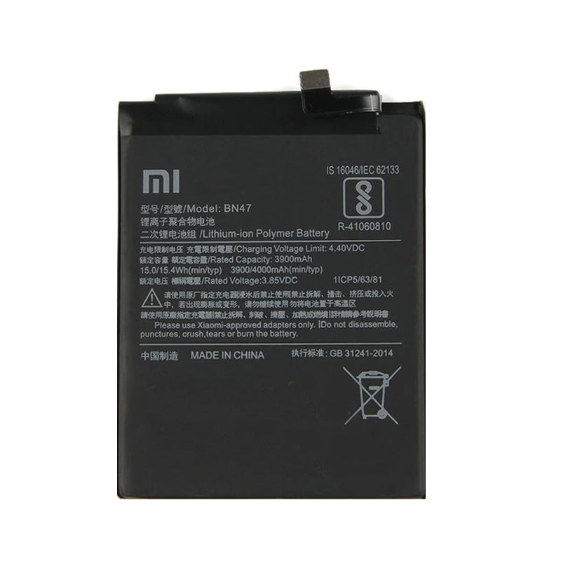 Xiaomi Redmi 6 Pro Mi A2 Lite BN47 Battery Replacement