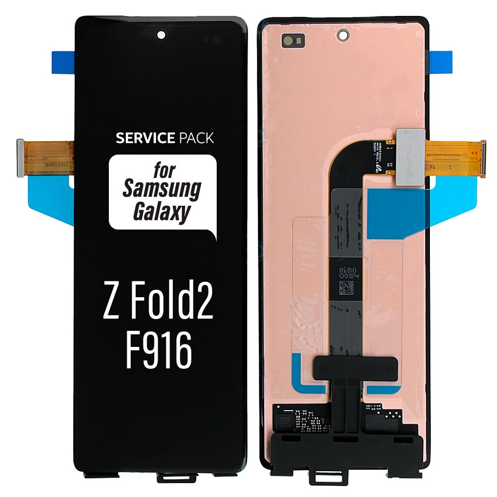 LCD Digitizer Screen Assembly Service Pack Replacement for Galaxy Z Fold 2 F916